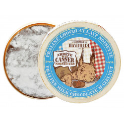 Camembert en chocolat lait praliné noisette