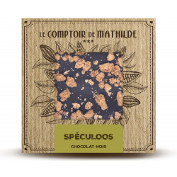 Tablette Spéculoos - Chocolat noir