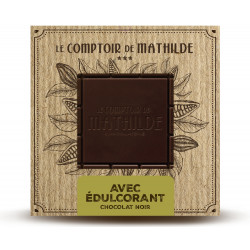 Tablette avec édulcorant - Chocolat noir