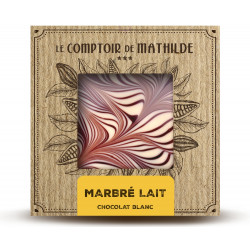 Tablette Marbré lait - Chocolat blanc