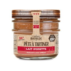 Pâte à Tartiner Chocolat Lait Noisettes 30% 250g