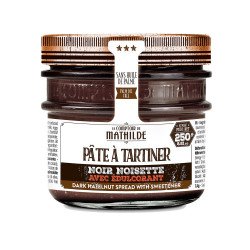 Chocolat Noir Noisette sans sucre ajouté édulcorant Pâte à Tartiner 250g