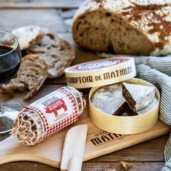 Saucisson en chocolat lait praliné noisette