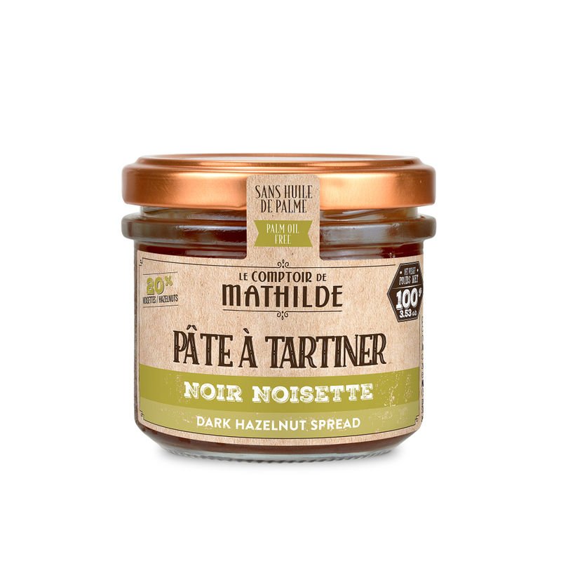 Chocolat Noir Noisettes 20 Pate A Tartiner 100g