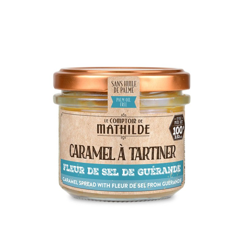 ⇒ Caramels tendres au beurre frais & Sel de Guérande - Boite 50 gr