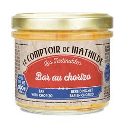 Bar au chorizo tartinable de la mer 100g