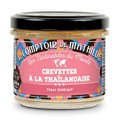 Crevettes à la thaïlandaise tartinable 100g