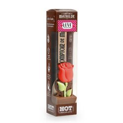 Hot Chocolat Lait Rose Saint Valentin Cadeau