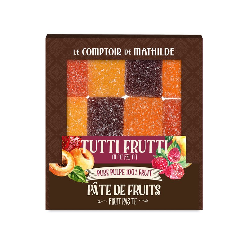 Pâte de Fruits - Tutti Frutti (Abricot - Fraise - Framboise - Poire)