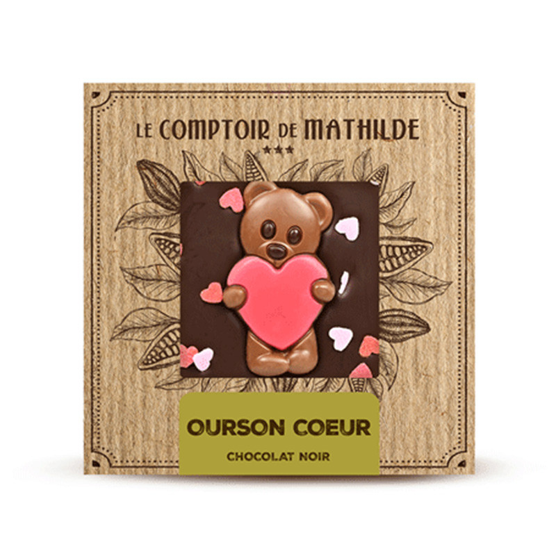 Peluche con Cuore di Cioccolato per San Valentino CioccoCuore