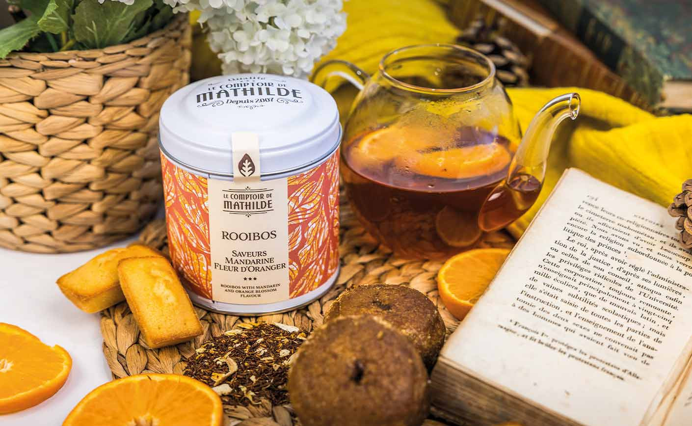 Gusto Rooibos al mandarino e fiori d'arancio